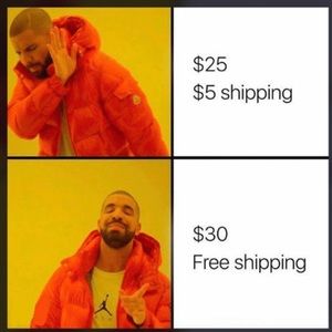 Free shipping on orders over $30